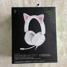 Razer Kraken Kitty V3 White Edition Wired Gaming Headset NEW