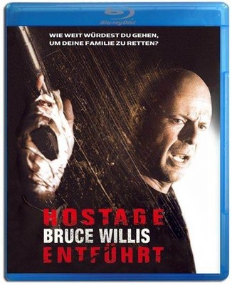 Blu-ray/ Hostage - Entführt - mit Bruce Willis !! Topzustand !!