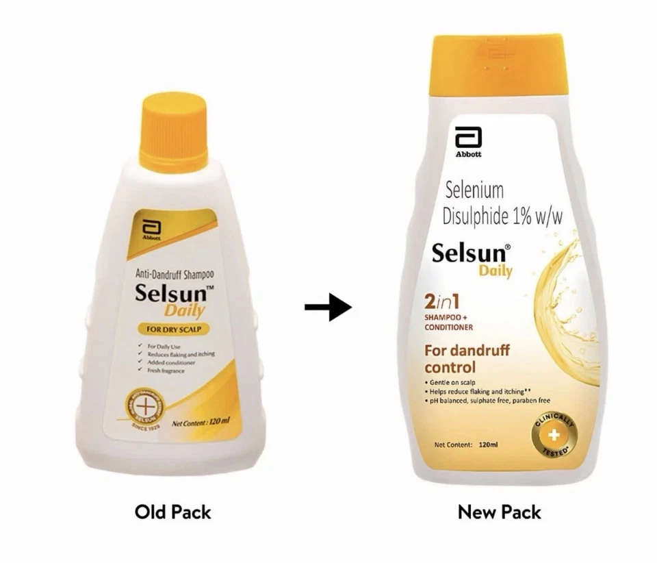 2 x Selsun Daily Anti-Dandruff Shampoo Conditioner  120ml *Bargain* Expiry: 2027 - Image 3 of 4