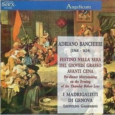 ADRIANO BANCHIERI - Festino Nella Sera Del Giovedi Gras CD 2000