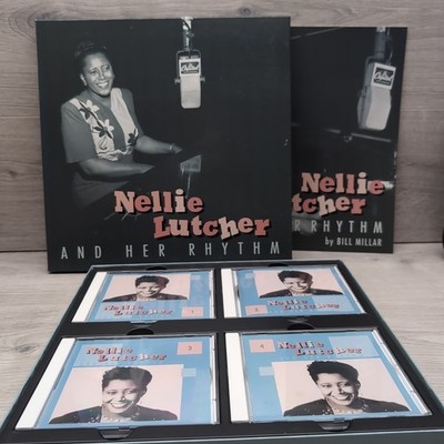 Nellie Lutcher - Nellie Lutcher & Her Rhythm - Deluxe 4CD Box Set - 1996 Bear VG