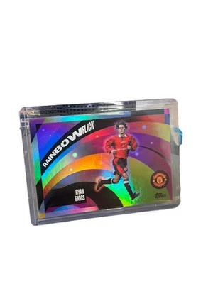 2025-26 Topps Manchester United Team Set Ryan Giggs Rainbow Flick Case Hit - Image 1 of 2