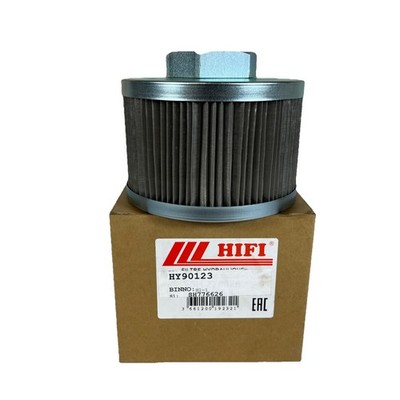 Replacement Hydraulic Filter: HIFI HY90123 SH776626 - Takeuchi 1550014150