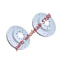 Front Brake Rotors Set 257141 For Maserati GranTurismo Grancabrio 2008-2019 4.7L