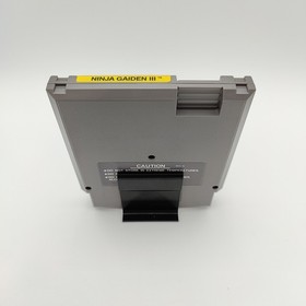 Ninja Gaiden III: The Ancient Ship Of Doom CIB RARE  Nintendo Tested, Authentic