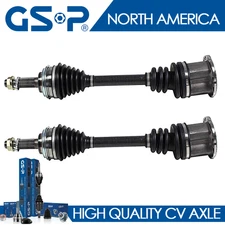 FRONT LEFT RIGHT CV AXLE Shaft GSP fits 1988-1991 TOYOTA CAMRY L4 2.0L,Base
