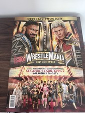 WWE 2023 WRESTLEMANIA 39 Official Program Roman Reigns / Cody Rhodes