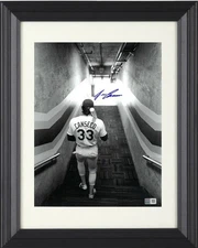 Jose Canseco signed Oakland A's B&W 11x14 Photo Framed- Tri-Star Hologram