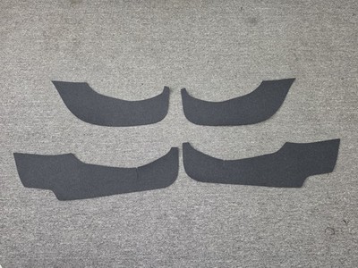 Anti-Scratch Door Cover Felt Fabric 4P Black Usps  for Hyundai Elantra 2017~2020