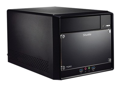 Shuttle XPC Cube Barebone Intel 12 13 14 Gen up to 64GB RAM M.2 3x 4K SH610R4