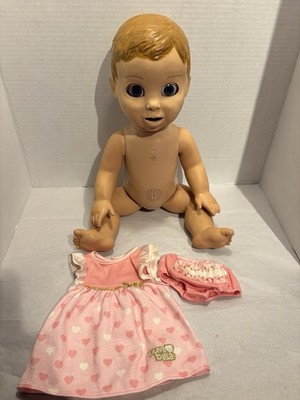 Luvabella Doll Baby Girl Interactive Red Hair TLC NEEDED Untested