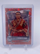 2025 Topps Chrome WWE /5 Red Sapphire #121 Meiko Satomura