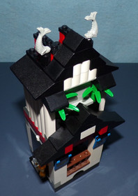 Lego Set Number 6093, Flying Ninja's Fortress, Used, Complete