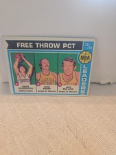 Click to enlarge NBA '73-'74 Free Throw Pct. Leaders (Ernie Digregorio / Rick Barry / Jeff Mullins)