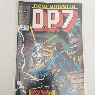 Marvel Comics D.P.7 #15 DP7 New Universe VFN+/Nm (1987) Rare Vol 1 UK Free P&P 
