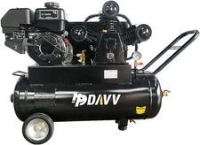 17Cfm 120 Psi 6.5HP 1 Stage Gas Driven Air Compressor 20 Gallon-Kohler Engine