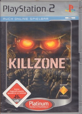 Spiel für PlayStation 2 ''KILLZONE'' [SCES 52004/P | 9136910 | Platinuim 2004]