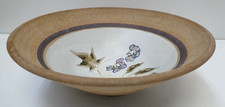 VINTAGE AUSTRALIAN POTTERY STUDIO CERAMIC BOWL GLAZE HAND PAINTED MARKER STAMPED