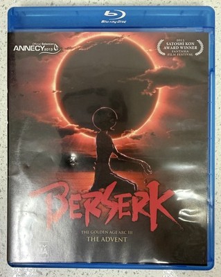 Berserk The Golden Age Arc III The Advent Blu-ray 2013 Special Edition