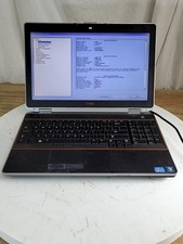 DELL LATITUDE E6520 Laptop Intel Core I7-2640M 4GB SEE NOTES