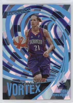2022 Panini Revolution WNBA Vortex Cubic 36/50 Ticha Penicheiro #3 6rq