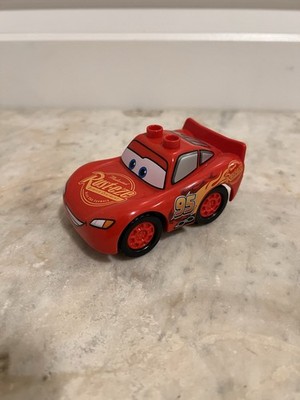 Lego Duplo Disney Pixar Cars Lightning McQueen Rust-eze Hood Logo