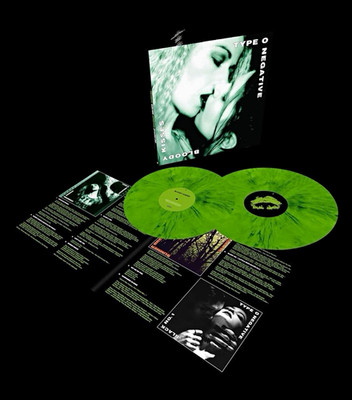 Type O Negative - Bloody Kisses Green Colored Vinyl 2LP 12'' 33 RPM Near Mint