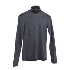 Loro Piana Kaschmir Seide Rollkragen Strick grau 21226243 152801173