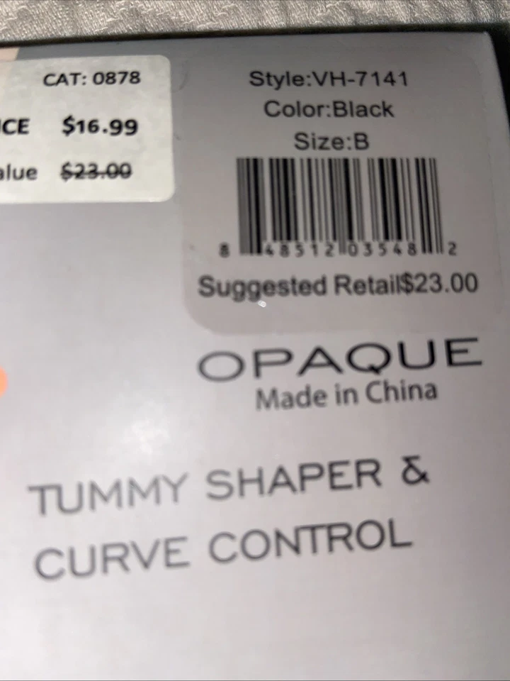 Pantimedias VIA SPIGA Impecables Modeladoras Opacas Negras Talla B NUEVAS Foto 3 de 4