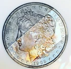 1902 O MORGAN DOLLAR MS+++! GORGEOUS ALBUM TONED BEAUTY! PRETTY COLOR! NR #K2748