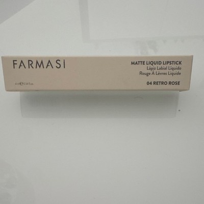 Farmasi Matte Liquid Lipstick Retro Rose 04 Matte Effect Liquid 0.14 fl oz Model