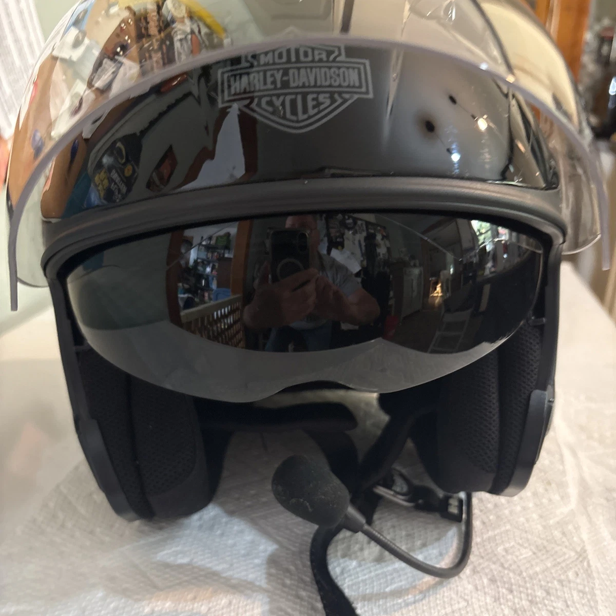 HARLEY-DAVIDSON MODEL C DOT半ヘル Mサイズ Harley-Davidson DOT Approved Motorcycle & Powersports Helmets for