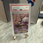 Pokemon 2015 M Mewtwo EX 64/162 #64 Breakthrough PSA 8
