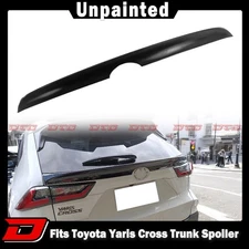 Middle Trunk Spoiler Fits Toyota Yaris Cross AC200 SUV DTO Type 23-25 Unpainted