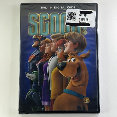 Scoob! DVD Will Forte Mark Wahlberg Scooby-Doo! Movie 2020 BRAND NEW