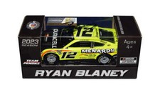 AUTOGRAPHED 2023 Ryan Blaney 12 Menards CHAMPIONSHIP SEASON Next Gen Mustang 