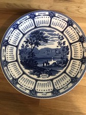 Wedgewood Millennium 2000 Calendar Plate Blue & White - 25th wedding/Birthday  