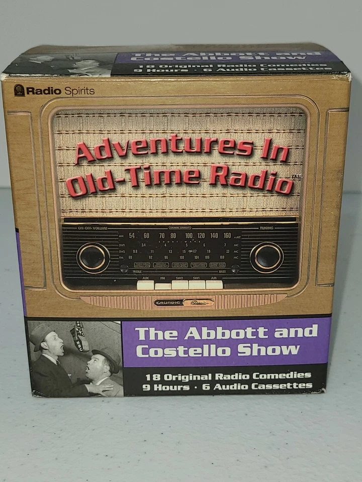 Adventures in Old-Time Radio The Abbott and Costello Show 6 Cassettes 9 Hours - Image 3 of 4
