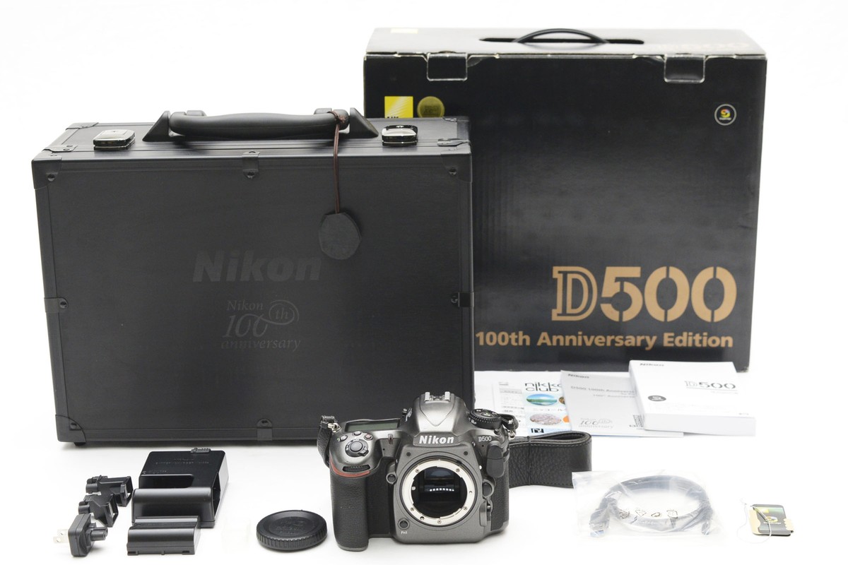 Super Rare!![MINT in Box] Nikon D500 100th Anniversary Edition 