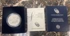 2014 W Burnished American Eagle 1oz Silver Coin ~ OGP & COA