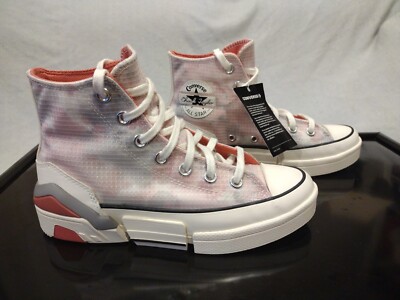 Converse Women's CPX70 High Washed Floral Terracotta Pink Size - Main Image