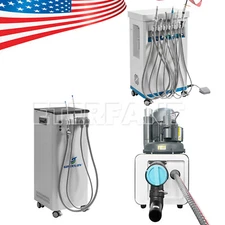 Dental Cart Delivery Unit With Air Compressor /Suction Machine Vacuum System