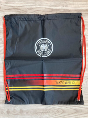 DFB Turnbeutel 40 x 33,5 cm Schuhbeutel Sportbeutel Freizeittasche Fan NEU & OVP