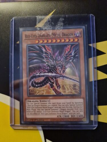 LDS1-EN004 Red-Eyes Darkness Metal Dragon 1st Edition Common  - Picture 1 of 4
