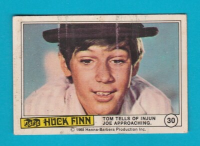 HUCK FINN - KARTE NR. 30 - A & B C GUM - 1968