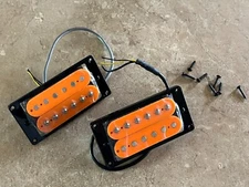 Jackson X Series Dinky DK2XR custom ceramic set humbucker pickups orange