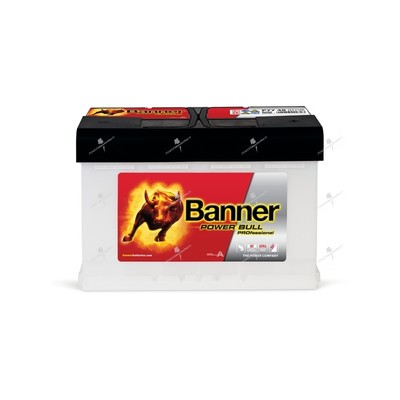 Autobatterie Banner Power Bull Pro P7740 12V 77AH 680A 278X175X190
