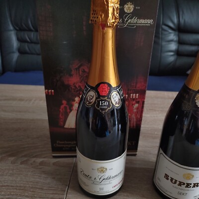 2FlaschenSekt Rarität Deutz&Geldermann Sekt CARTE BLANCHE