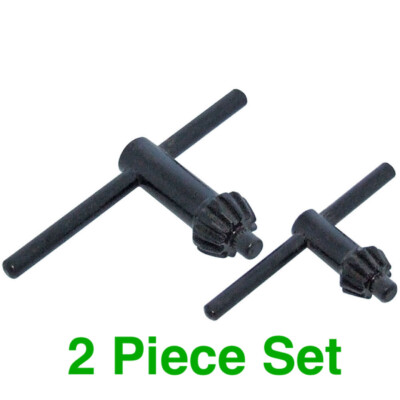 2tlg Universal Bohrfutter Schlüssel Set Bohrer 10mm 13mm Elektrowerkzeug Bohrhammer 
