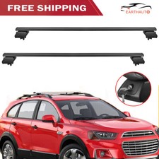 2x 48 Universal Roof Rack Cross Bar For Most Vehicles Wraised Flush Rail 2x 48 Universal Roof Rack Cross Bar For Most Vehicles Wraised Flush Rail